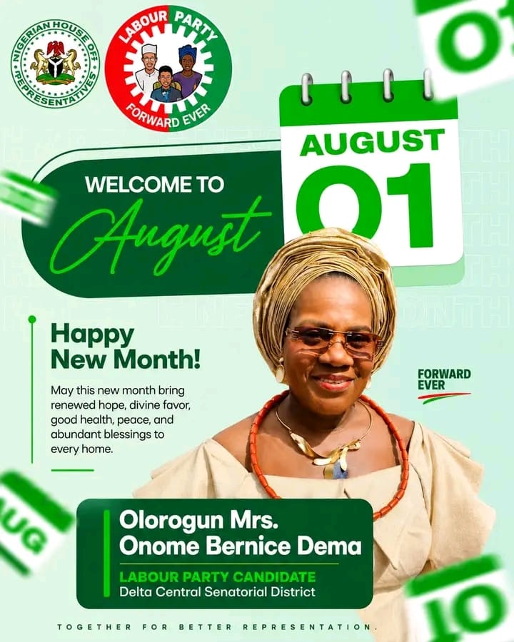Delta Central: Dema Drops Happy New Month Message, Seeks Support Ahead Of 2027 Campaigns