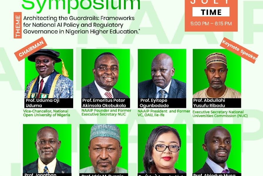NAAIP 5th Symposium Rallies NUC, NBTE, NCCE To Architect Unified Academic Guardrails For Ai Integration In Tertiary Institutions