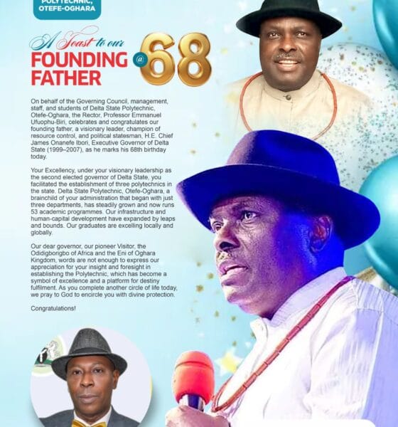 Ibori at 68: DESPO Hails Founding Father