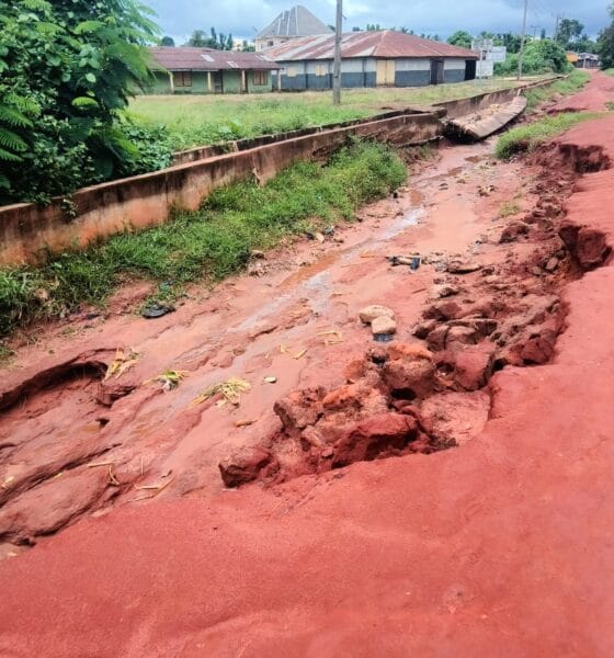 Ebu Bleeding From Decades Of Neglect As Government Delegation Inspects Collapsed Roads