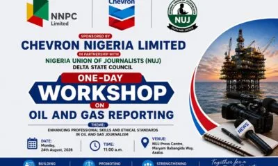 Chevron, NUJ Delta To Train 55 Journalists On Oil, Gas Reporting