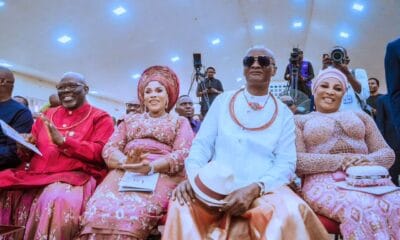 Governors, Top Government Functionaries, Traditional Rulers, Others Storm Asaba As Oborevwori’s Son, Innocent, Weds Tobore