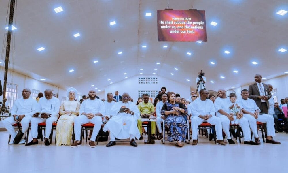 Oborevwori, Arigbodi Families Give Glory To God As Children’s Wedding Ends In Thanksgiving