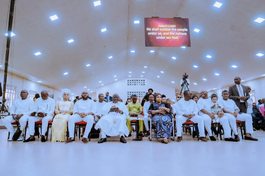 Oborevwori, Arigbodi Families Give Glory To God As Children’s Wedding Ends In Thanksgiving