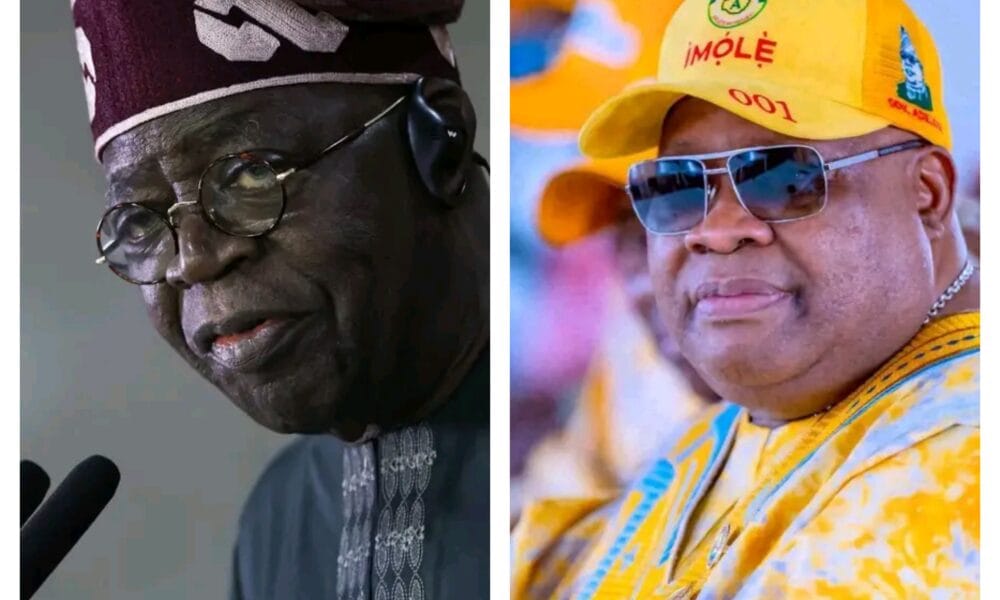 Tinubu Hails Adeleke's Re-Election, Says Victory Confirms Nigeria's Democratic Growth