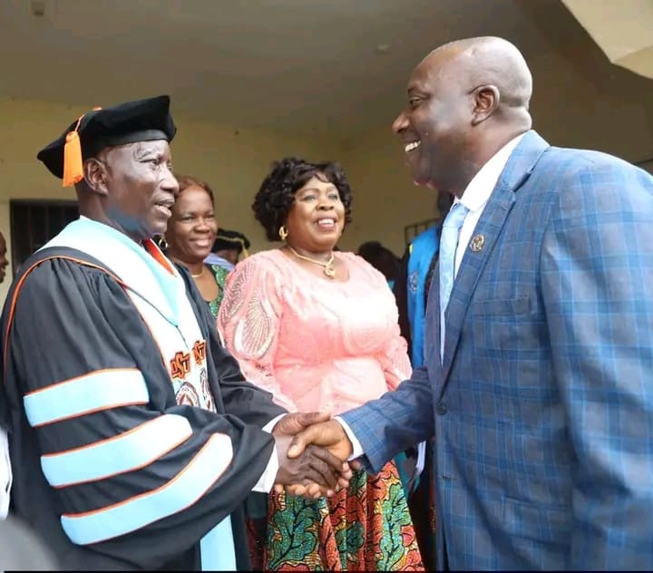 Oborevwori Eulogises Former DELSU VC, Peretomode On Retirement