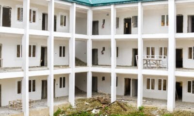 Ochonogor, Okorodudu Inspect Ongoing Construction Of Administrative Block At COE Warri