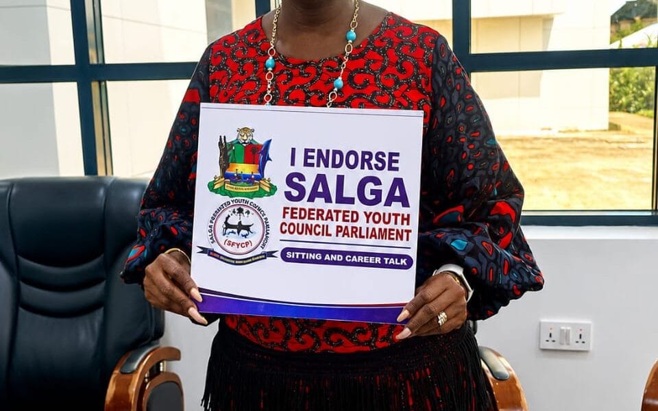 Hon. Ebizi Pledges Support For SALGA Federated Youth Council Parliament Sitting And Career Talk
