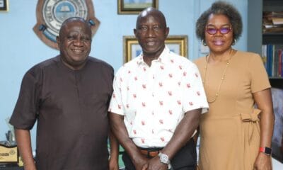 DELSU Honours Former VC, Prof. Peretomode