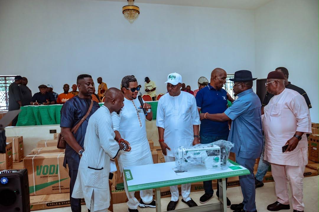 Okpobor Empowers 50 Fashion Entrepreneurs In Isoko North