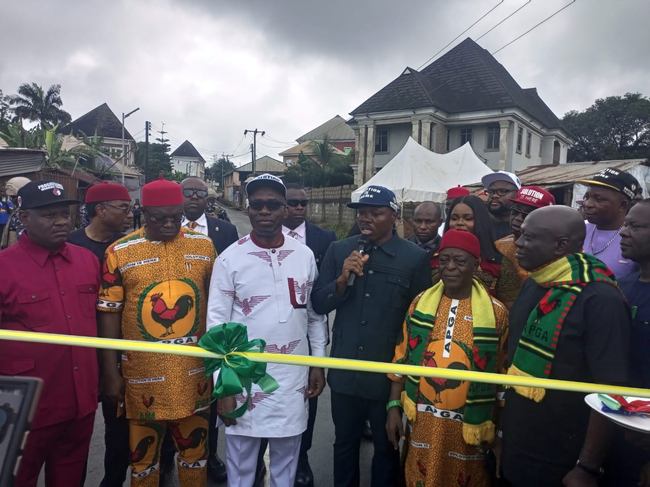Soludo Commissions 3Km Road In Ekwusigo, Hails Resurgence Of Local Government Development