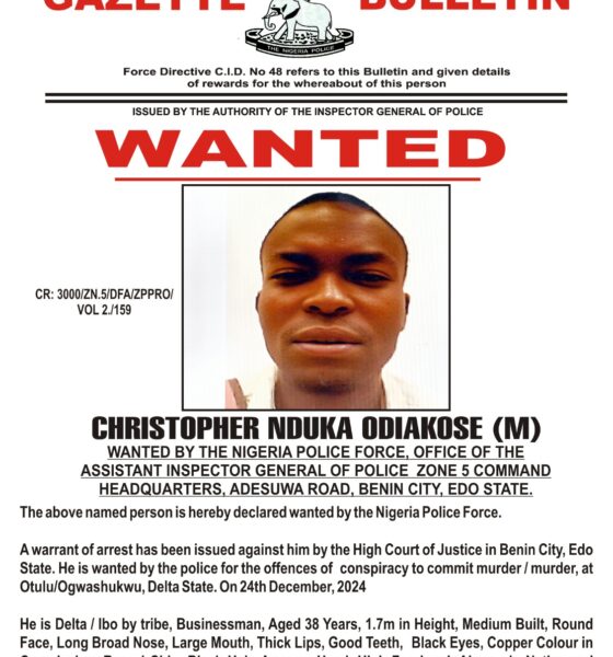 Police Arrest Christopher Oduwanor Over Alleged Murder, Other Crimes After Two Years On The Run