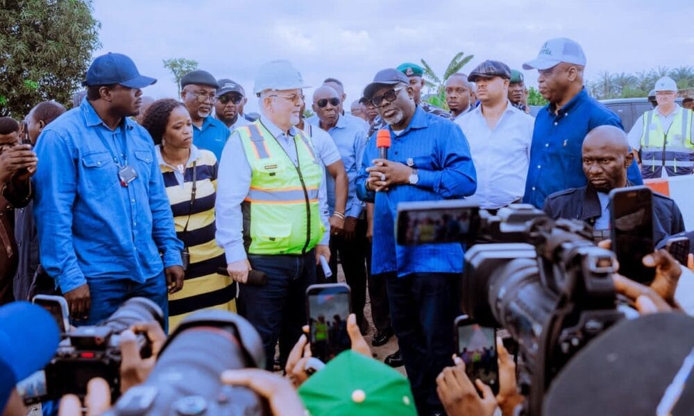 Oborevwori Orders Permanent Solution To East-West Road Washout At Agbarho