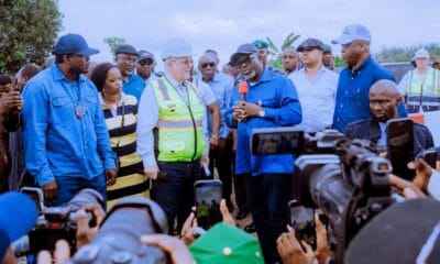 Oborevwori Orders Permanent Solution To East-West Road Washout At Agbarho
