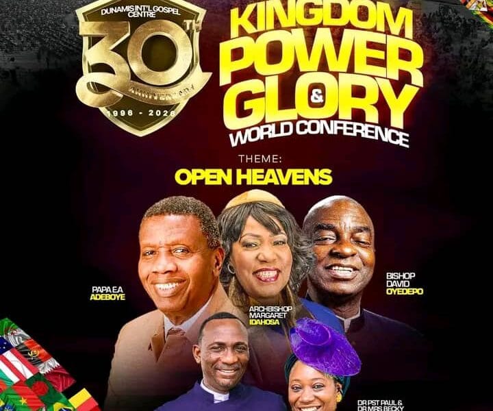 Pastor Adeboye, Archbishop Idahosa, Bishop Oyedepo For Dunamis @ 30 Celebration November