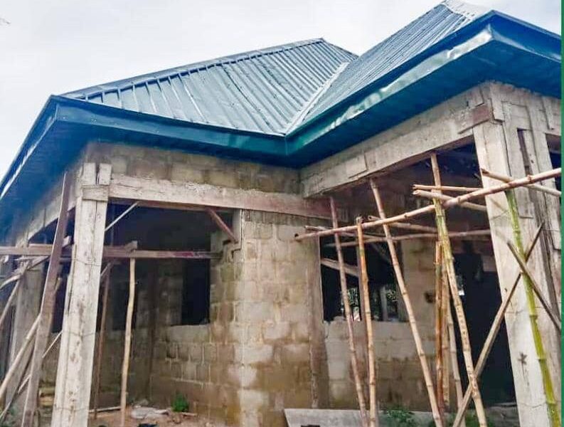 Olisa Inspects Construction Of Agwetiti Assembly Hall, Assures Completion