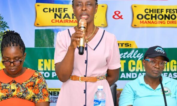 DESOPADEC Takes School Is No Scam Campaign To Ogbe-Ijoh Grammar School