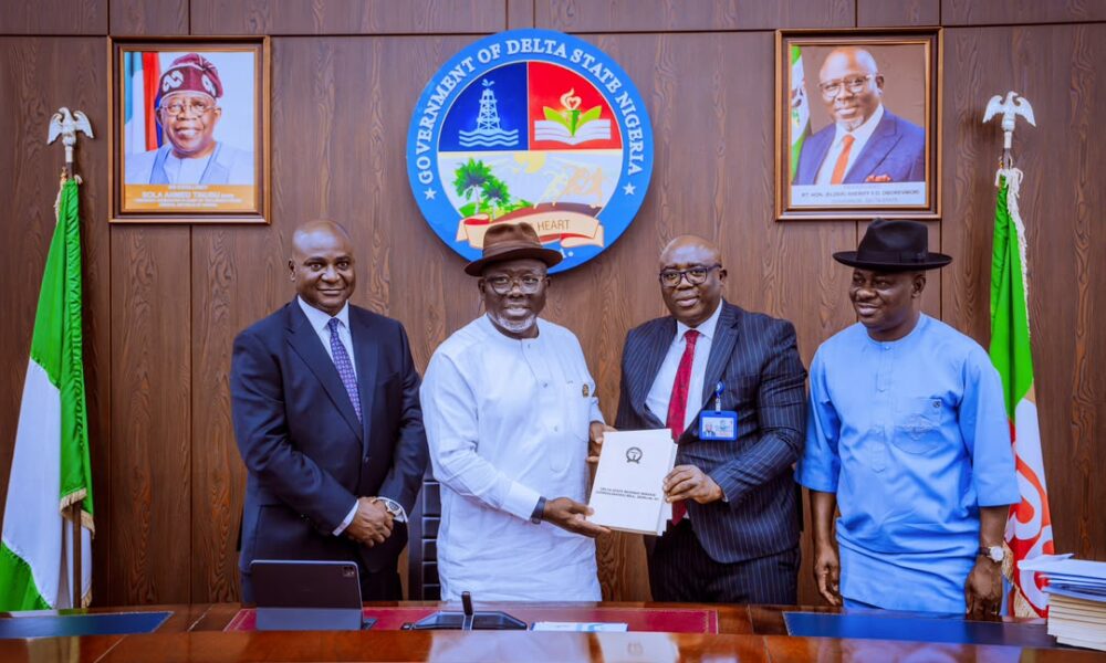 Oborevwori Signs 13th-Month Salary, Four Other Bills Into Law