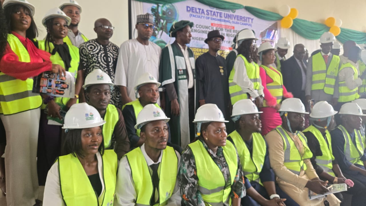 DELSU, COREN, NSE Induct 282 Graduate Engineers