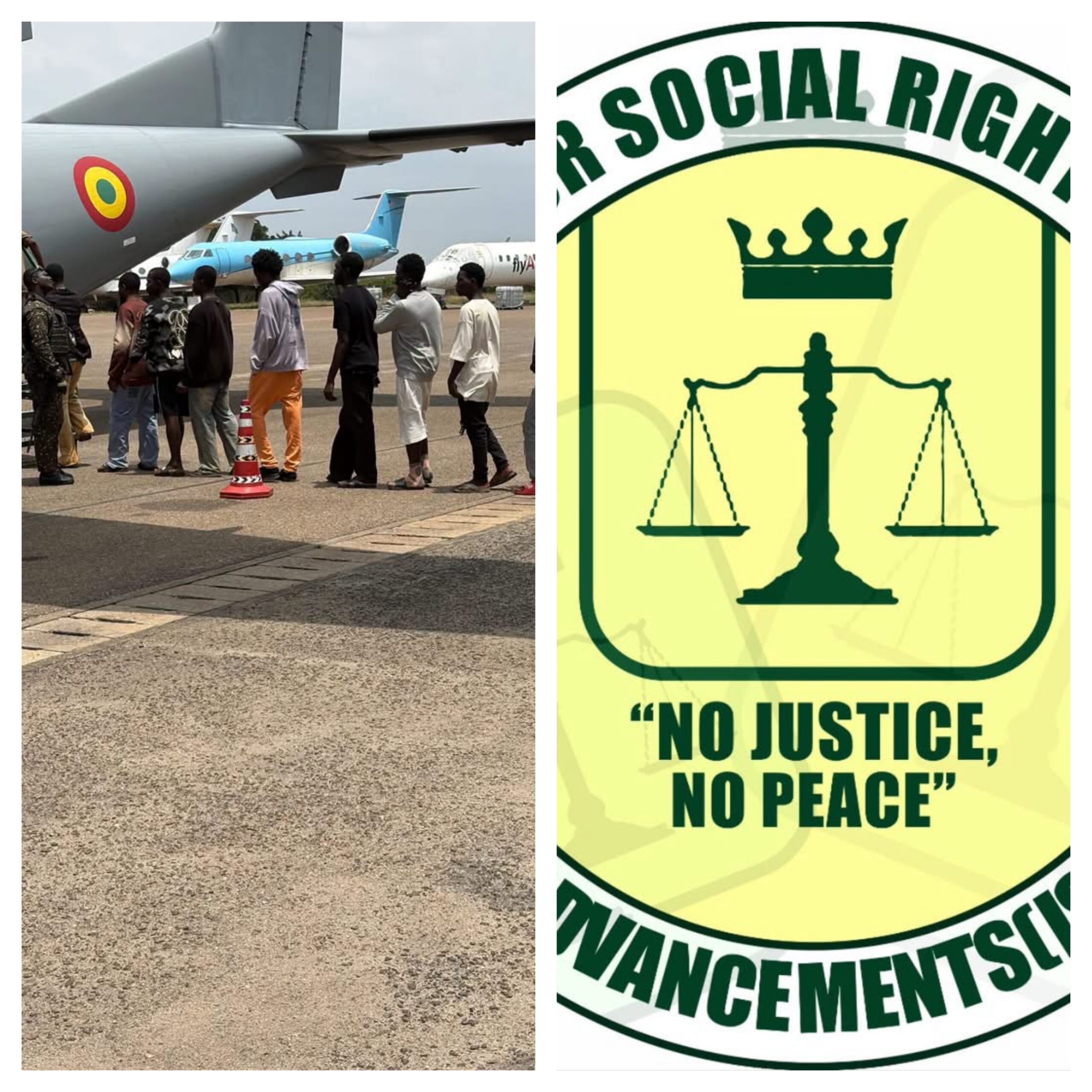 National Shame: ISRCA Tackles Government Over 120 Nigerians Repatriated From Ghana