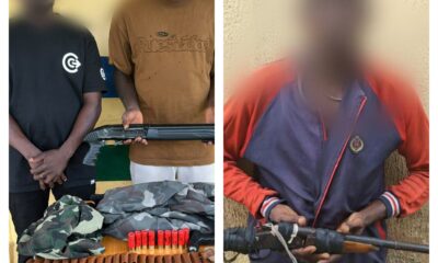 Delta Police Arrest Five Suspected Robbers, Kidnappers, Recover Firearms